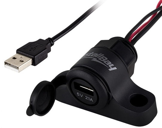 IBR78 METRA Flush/Surface Mount USB Socket w/ Waterproof Cover