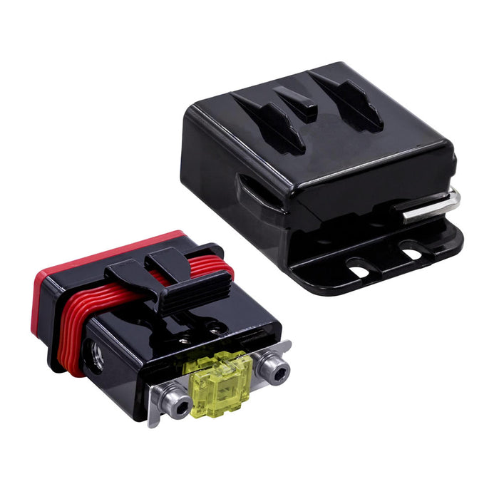 IBR81 Metra Installbay Waterproof Dual ATC or MINI ANL Fuse Holder 4GA/8GA (Single)