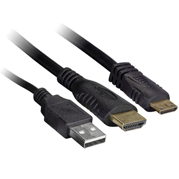 IBR90 METRA Snap-in Extension Cable - USB/HDMI Ports - 1 Meter
