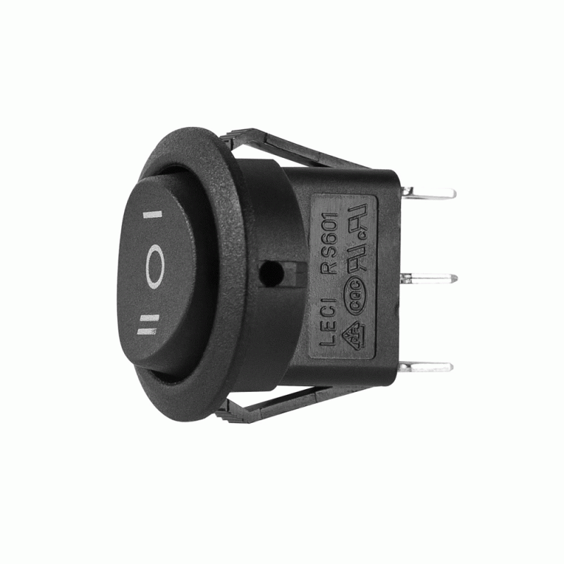 IBRRLULD Metra Round Rocker Switch - Latched Up / Latched Down