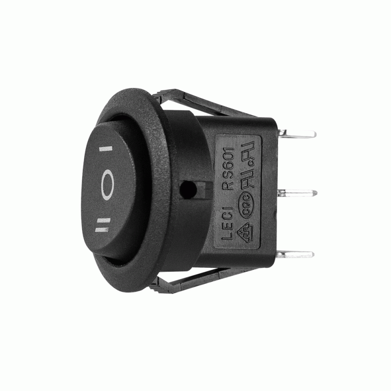 IBRRMOML Metra Round Rocker Switch - Momentary Up / Latched Down