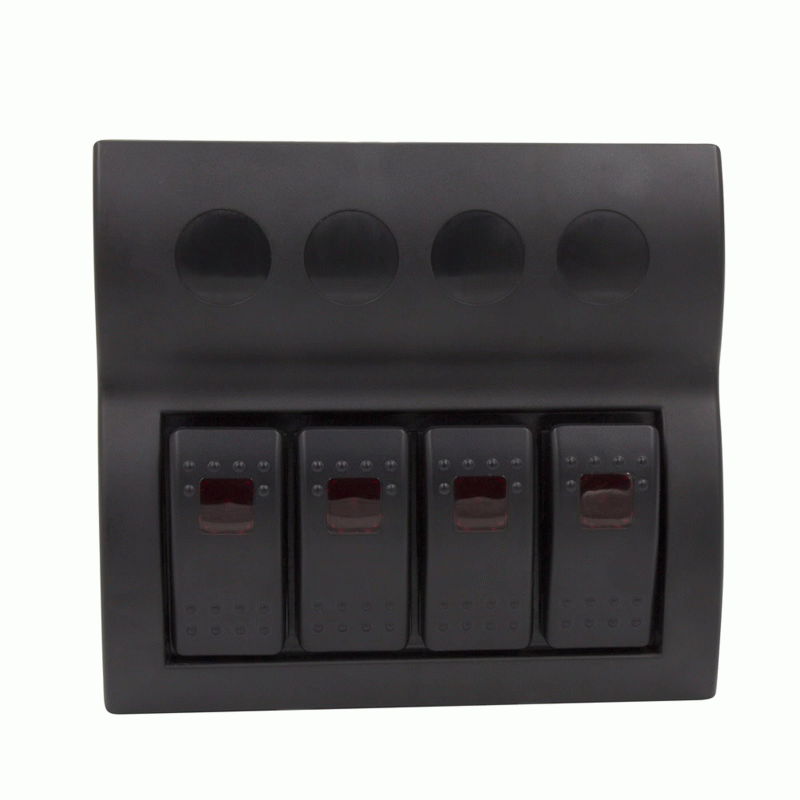 IBSP4 Metra 4-Position Rocker Switch Panel w/ Red LED