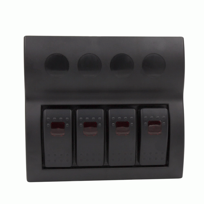 IBSP4 Metra 4-Position Rocker Switch Panel w/ Red LED