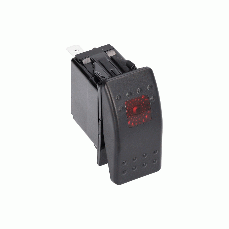IBSSL Metra 3-Pin On/Off Panel Rocker Switch w/ Red LED