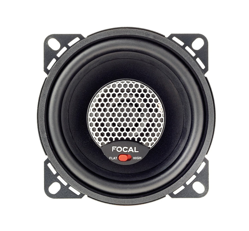 ICU 100 Focal Universal Integration 4" inch Coaxial 2 Way Speakers 40W RMS 4 Ohm Car Audio (Pair)