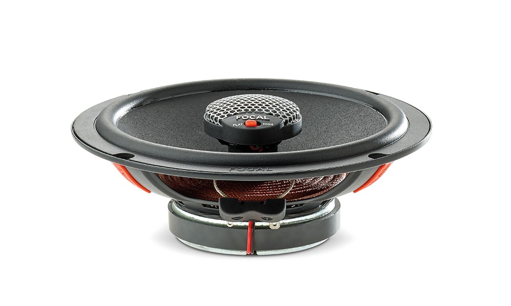 ICU 165 Focal Universal Integration 6.5" 6 1/2 inch Coaxial 2 Way Speakers 70W RMS 4 Ohm Car Audio (Pair)