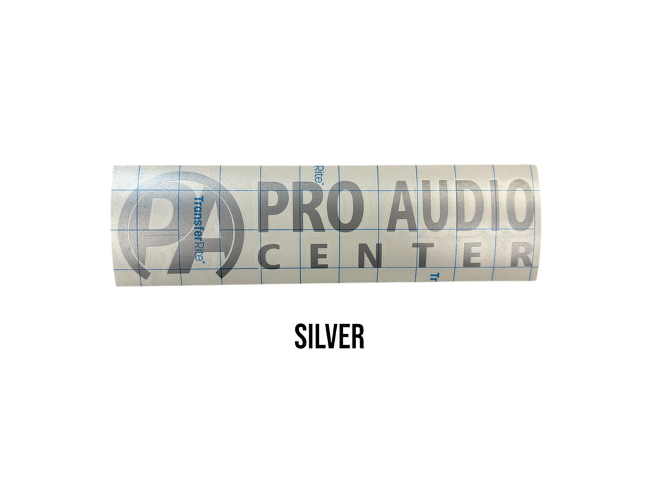 Pro Audio Center Vinyl Cut Sticker 10" Horizontal PAC Logo