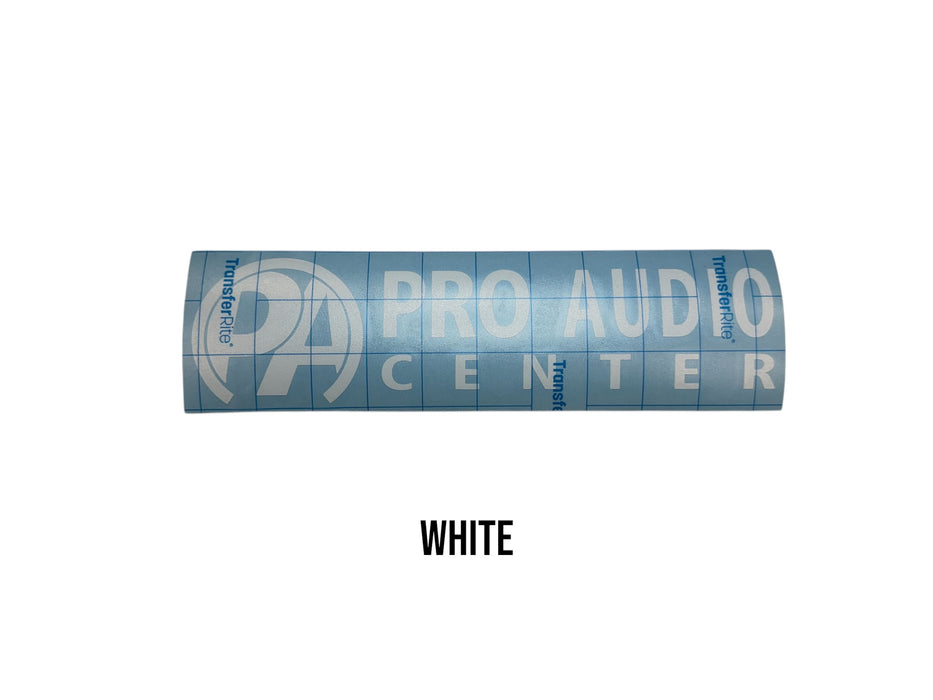 Pro Audio Center Vinyl Cut Sticker 10" Horizontal PAC Logo