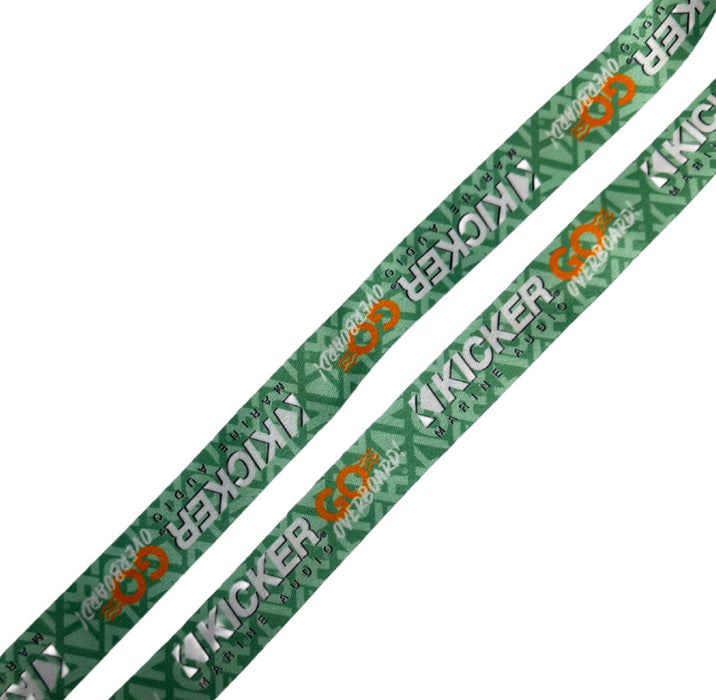KICKER Marine Keychain Lanyard Kicker Marine Audio Logo (Green)