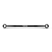 DS18 JK-TUBE/BK black adjustable mounting tube for Jeep JK and JKU roll bars with mobile clamps
