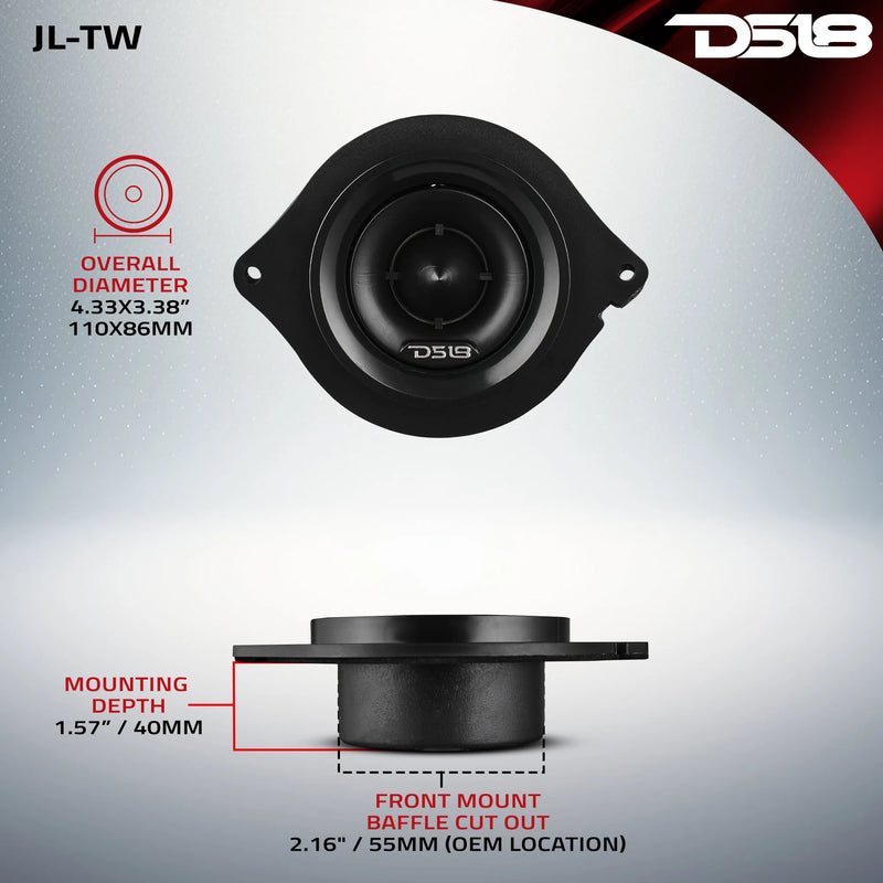 DS18 Jeep JL audio upgrade