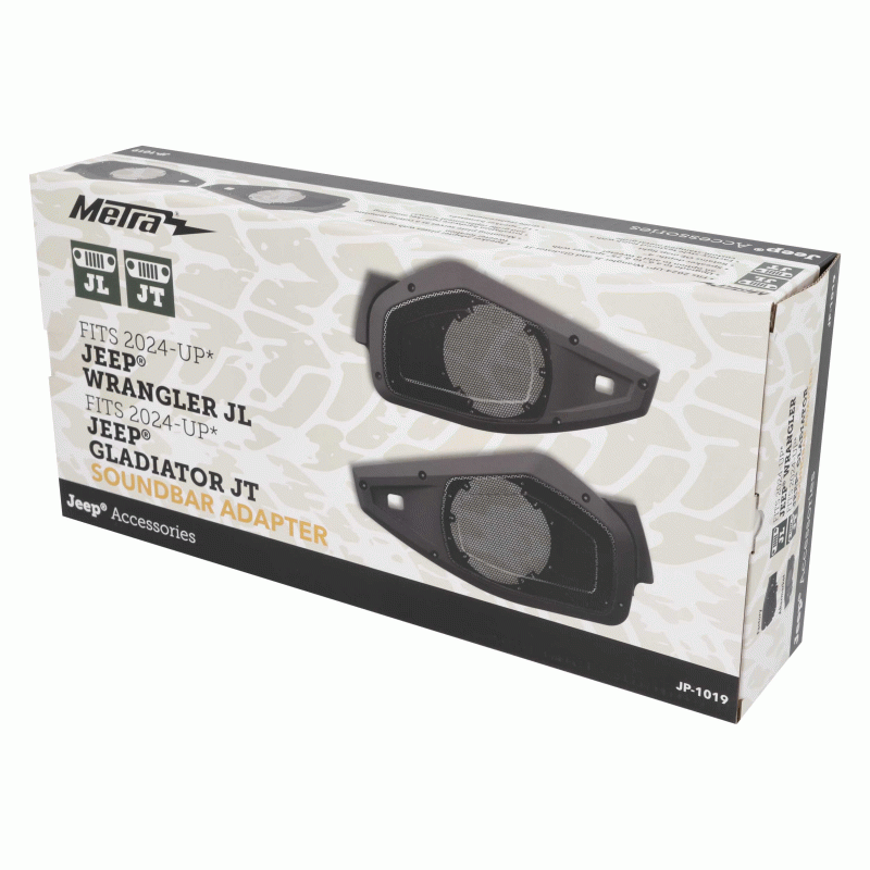 JP-1019 METRA Soundbar Speaker Kit 6.5 Inch - Jeep Wrangler JL / Gladiator JT