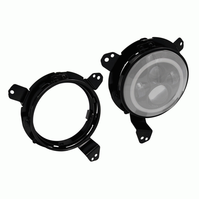 JP-JLB7 METRA LED Headlight Adapter Brackets 7 Inch - Jeep JL/JT