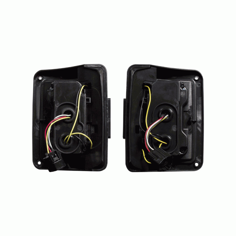 JP-TL01S METRA LED Grid Taillights with Smoked Lens - Wrangler JK 2007-2019