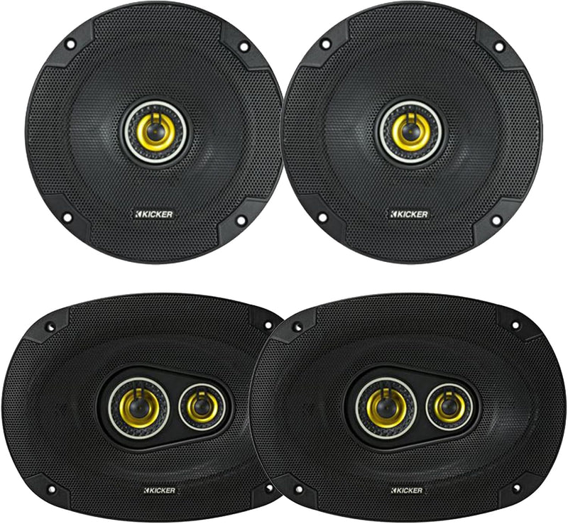 KICKER CS Speaker Bundle 6.5” & 6x9” Car Speakers