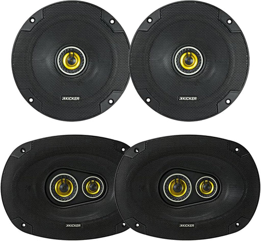 KICKER CS Speaker Bundle 6.5” & 6x9” Car Speakers