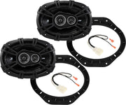 KICKER DS 6x9 front door speaker upgrade kit for 2015-2024 Ford F150