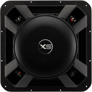 Kicker SoloXS 18 subwoofer back magnet view
