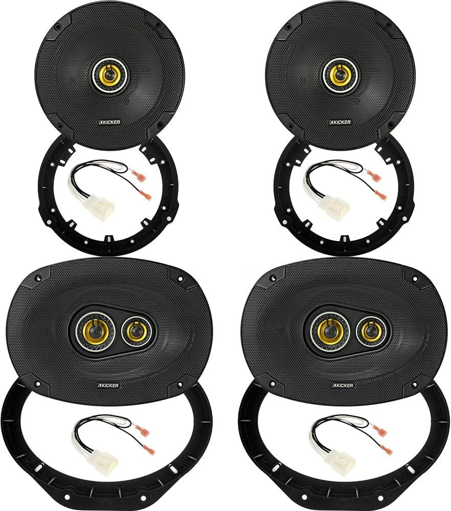 KICKER CS Speakers for 2015-2024 Ford F150 | 6.5