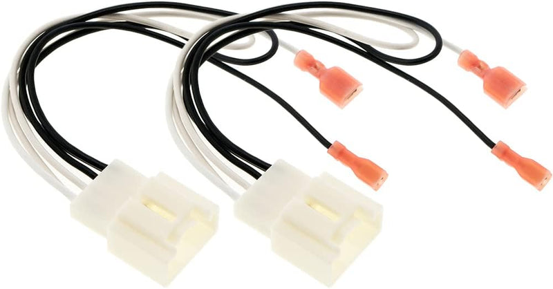Ford F150 rear speaker mounting adapters and plug and play wiring harnesses