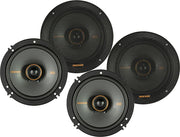 Kicker 51KSC6504 KS Series 6.5 inch coaxial car speakers 4 pack