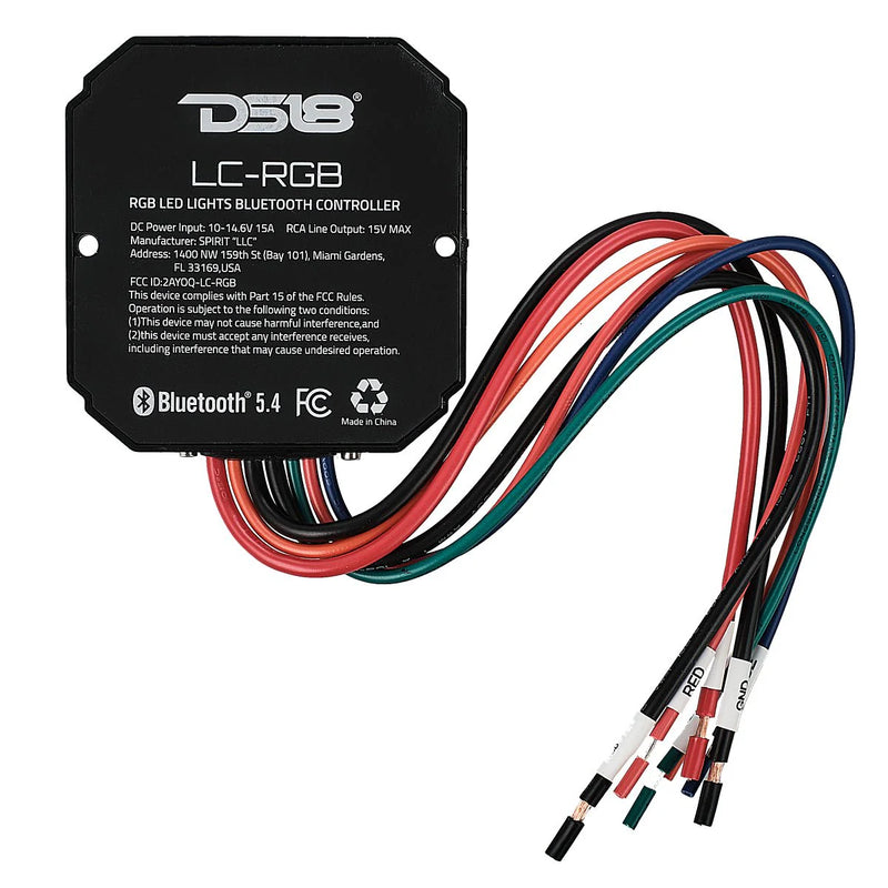 DS18 app controlled RGB lighting