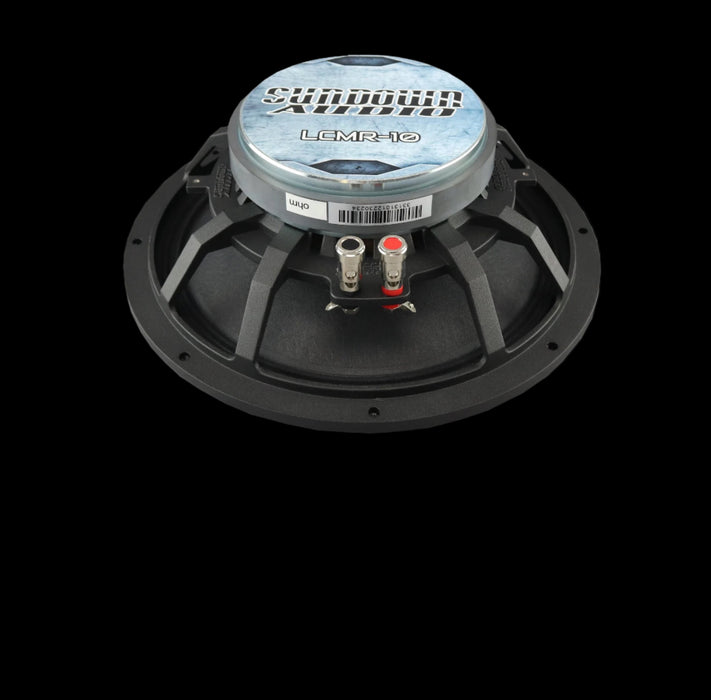 S-LCMRV2104 Sundown Audio LCMR 10" Pro Audio Midrange Driver 120W RMS SPL High Output 4 Ohm (Single)
