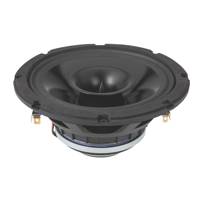 MAS.652HT Precision Power Soundstream Motorcycle Audio 6.5" High-Efficiency Horn-Loaded 2-Way Motorcycle Powersports Speakers (Factory Upgrade 2 ohm) Pair