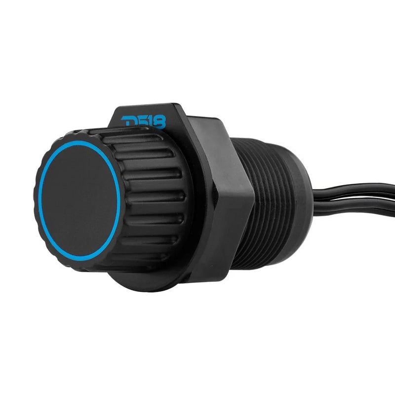 MBKR DS18 Universal Marine RCA Bass Knob & Line Level Controller – IP65 Waterproof