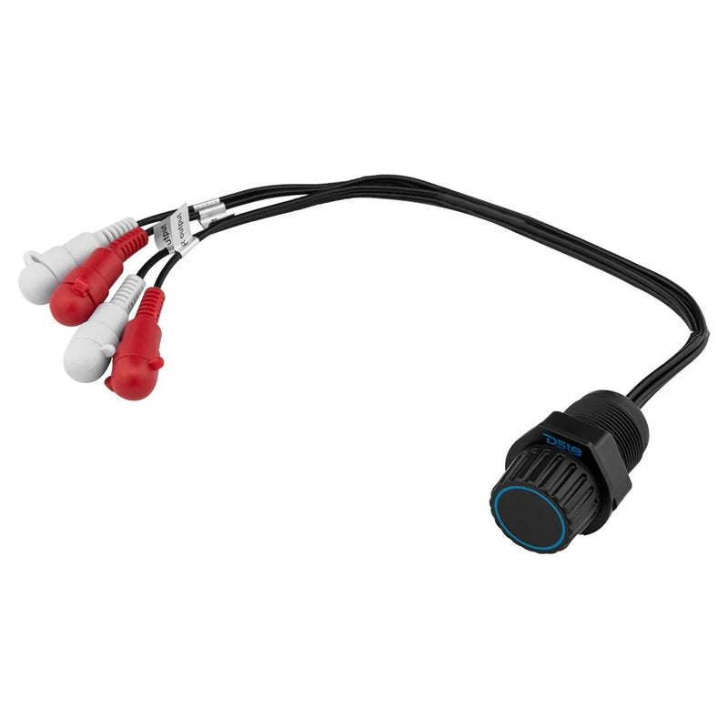 MBKR DS18 Universal Marine RCA Bass Knob & Line Level Controller – IP65 Waterproof