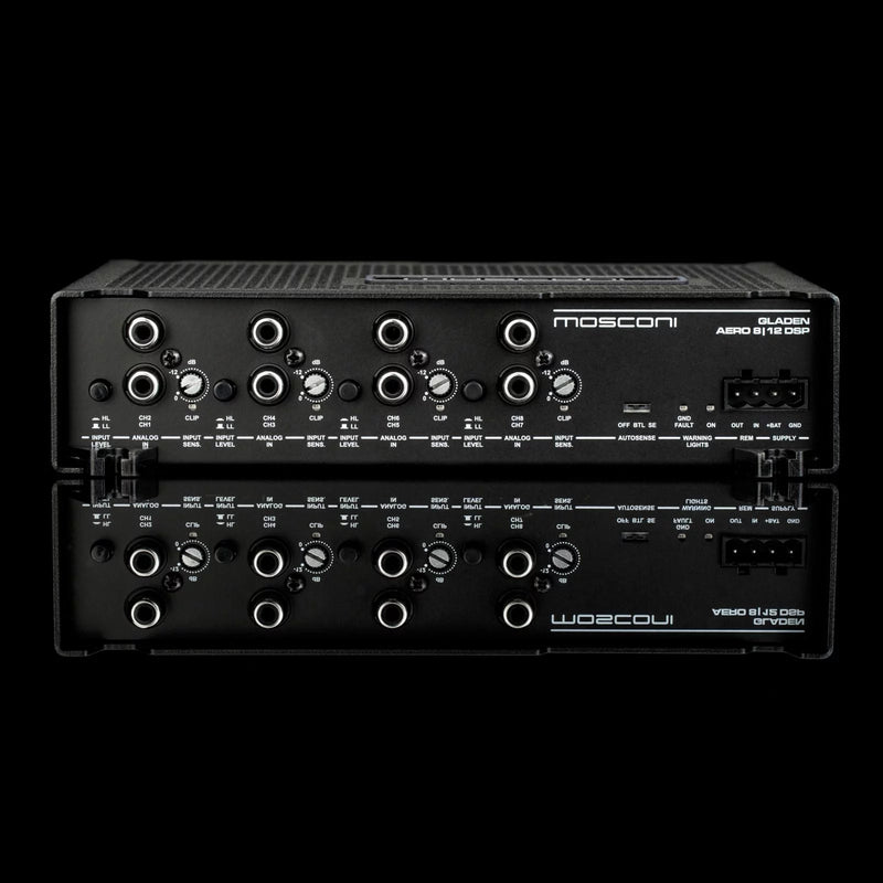 AERO 8|12 DSP Mosconi Digital Signal Processor (8 CHANNELS IN, 12 CHANNELS OUT, AUDIOPHILE VERSION) (MOS MIC READY) Standalone DSP