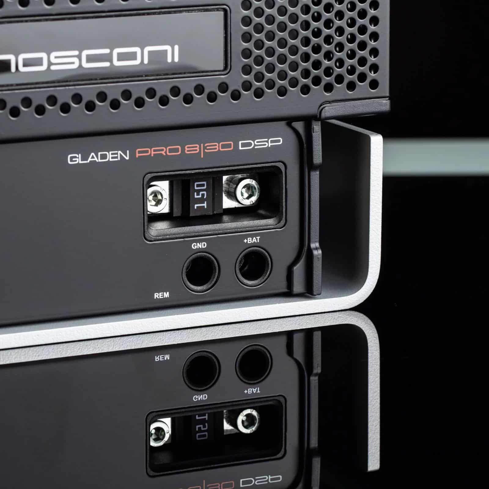 PRO 8|30 DSP Mosconi Gladen Pro Line 8 Channel Class A/B Amplifier