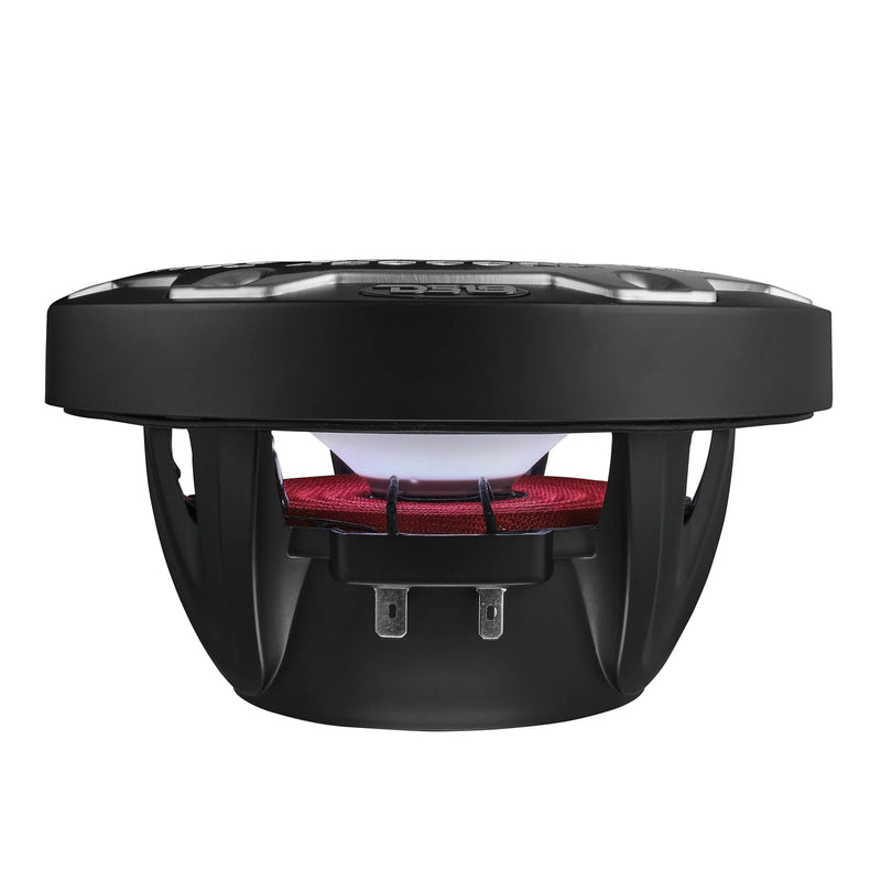 NXL-6M/BK DS18 NXL HYDRO 6.5" Marine Coaxial Speakers with RGB LED Lights | 100W RMS Each 300W Max Pair | Black