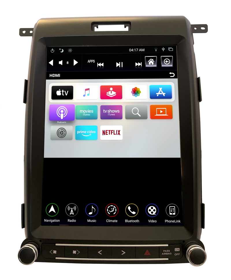TS-FDOP12-1RR-5S Linkswell Gen V T-Style 12.1" Tablet Radio Ford F-150 2013-2014