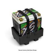XS Power PSX30L installed in PAC Yamaha WaveRunner battery upgrade tray