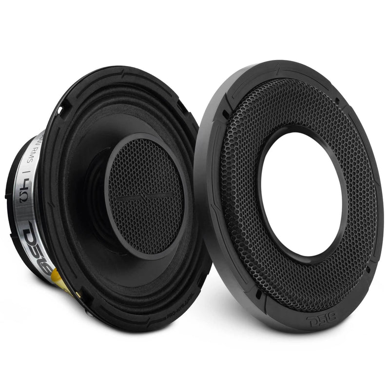 DS18 PRO-HY6.4MSL 6.5 inch shallow hybrid loudspeaker with titanium compression driver 300W 4 ohm