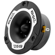 DS18 PRO-TWX1 Aluminum Super Bullet Tweeters Pair Silver