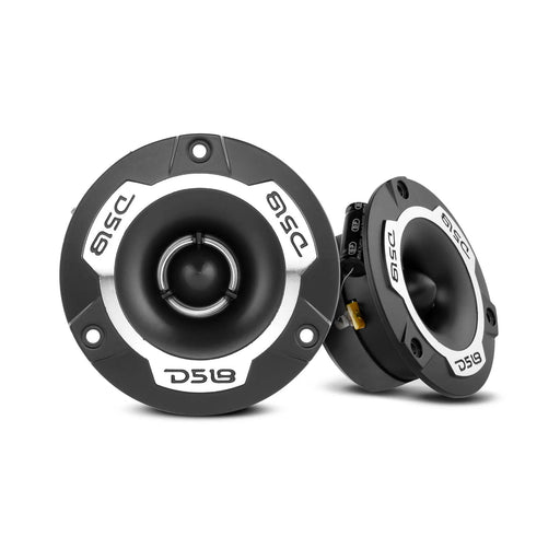 DS18 PRO-TWX1 Super Bullet Tweeter Pair Silver 240W 4 Ohm Car Audio