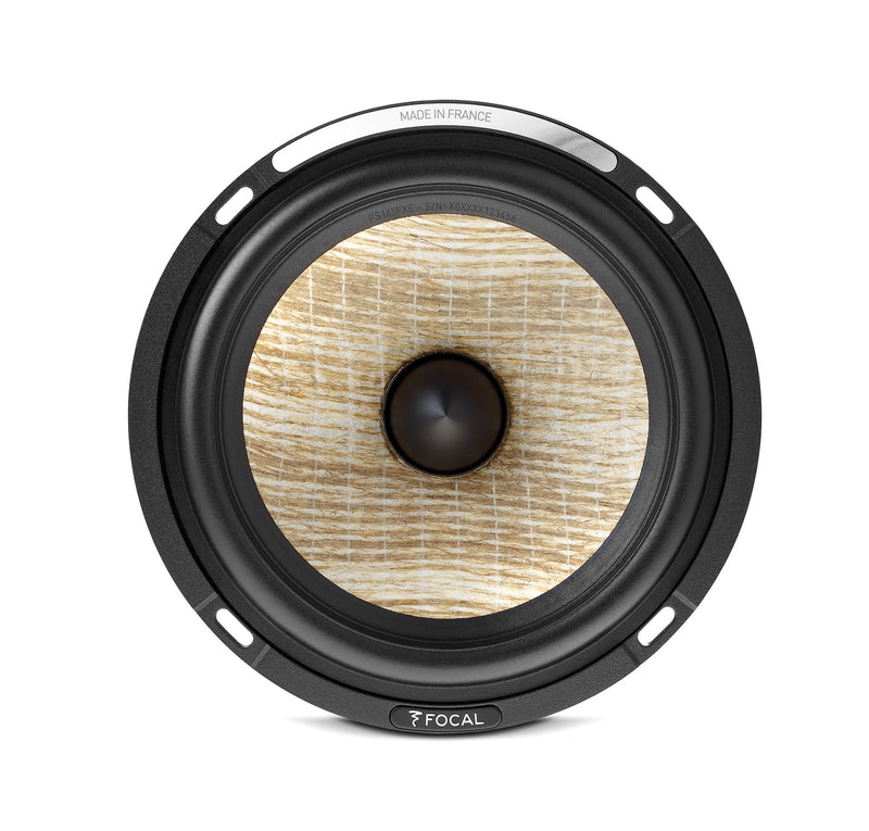 PS 165 FXE Focal Flax Evo 6.5" 2-Way Component Speakers Kit w M Dome Tweeters 80W RMS Performance Car Audio 4 Ohm (Pair)