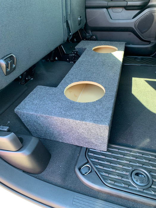 A219-12CP Attend 12" Dual Sealed Carpeted 2019 & Up Dodge Ram Crew Cab Enclosure (Unloaded Enclosure)