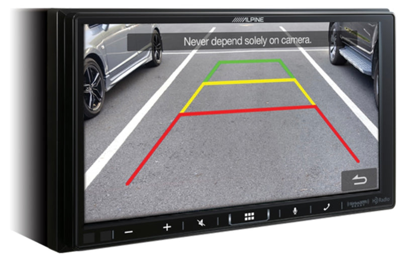 iLX-407 Alpine 7" Digital Multimedia Receiver Shallow Chassis Double-Din Touchscreen Head Unit with CarPlay and Android Auto HDMI iDatalink Maestro