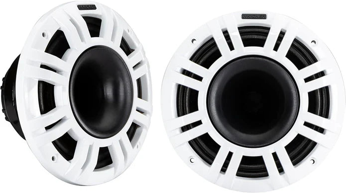 48KMXL84 KICKER KMXL Series 8" Inch Marine Horn Loaded Compression Driver w/LEDs Coaxial Speaker 4-Ohm (Pair)