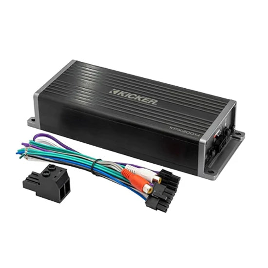 51KPX3004 KICKER KPX 300.4 300W RMS 4x75 Powersports Compact 4 Channel Amplifier