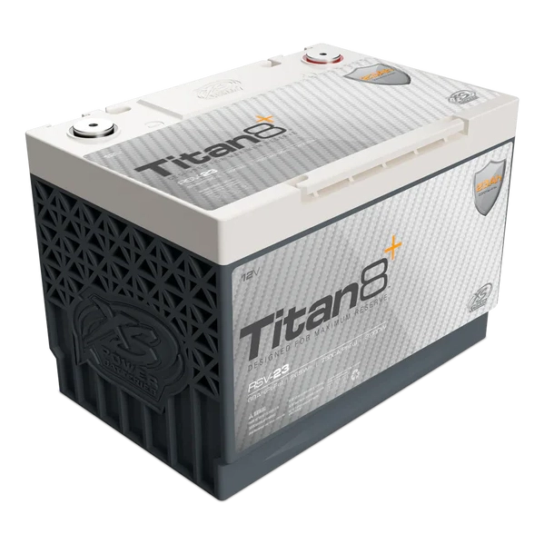 RSV-23 XS Power Battery Titan8 12V Lithium LTO Titanate 69aH Equivalent 5,000 Watts Max - BCI Group 34