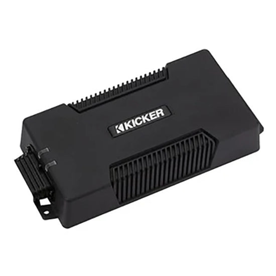 48PXA4004 KICKER PXA400.4 400W RMS 4x100 Powersports 4 Channel Amplifier Waterproof IP67