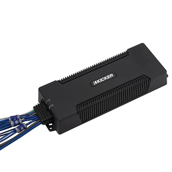 48PXA10005 KICKER PXA1000.5 1000W RMS 4x100/1x600 Powersports 5 Channel Amplifier Waterproof IP67