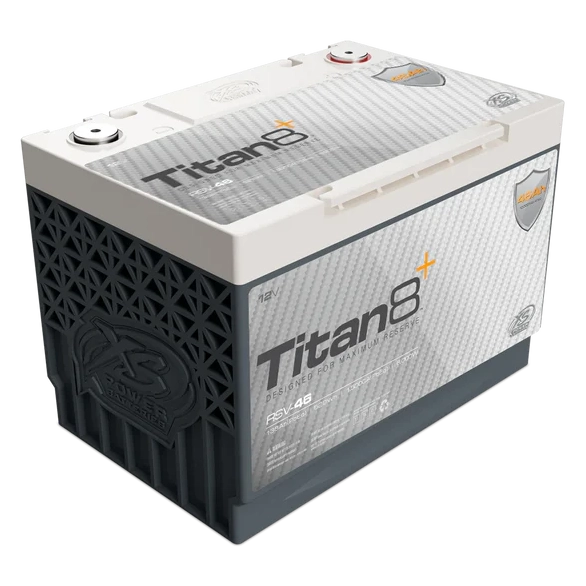 RSV-46 XS Power Battery Titan8 12V Lithium LTO Titanate 138aH Equivalent 10,000 Watts Max - BCI Group 34