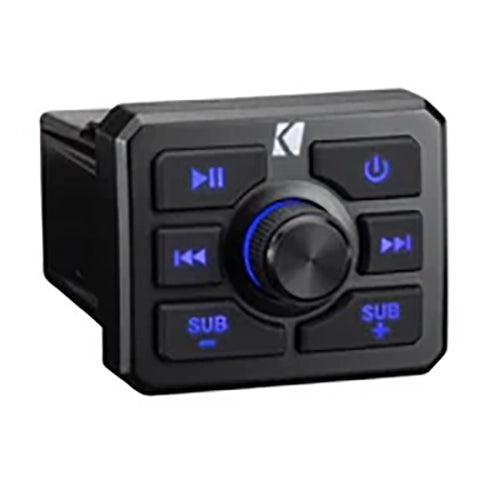 51KBTR KICKER Marine Powersports Bluetooth Streaming Receiver with Controls RCA/Sub Out Weatherproof IP66