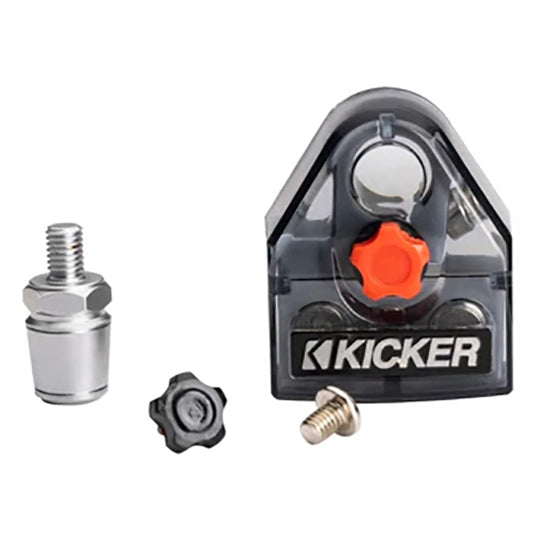 50BT4S KICKER Warhorse WXA Series Positive/Negative Battery Terminal with Side Post Adapter, 4 Output