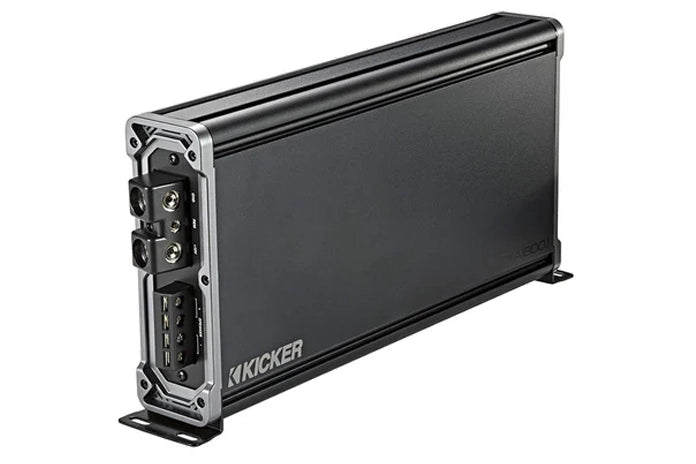 46CXA18001T KICKER CXA1800.1 1800 Watt RMS Mono Class D Car Audio Subwoofer Amplifier 3600W Peak 1 Ohm Stable